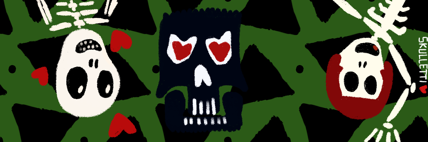 SKULLETTI TWITTER BANNER #398 static token preview