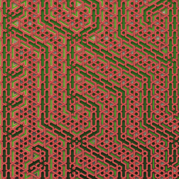 Interlaced #234 static NFT preview