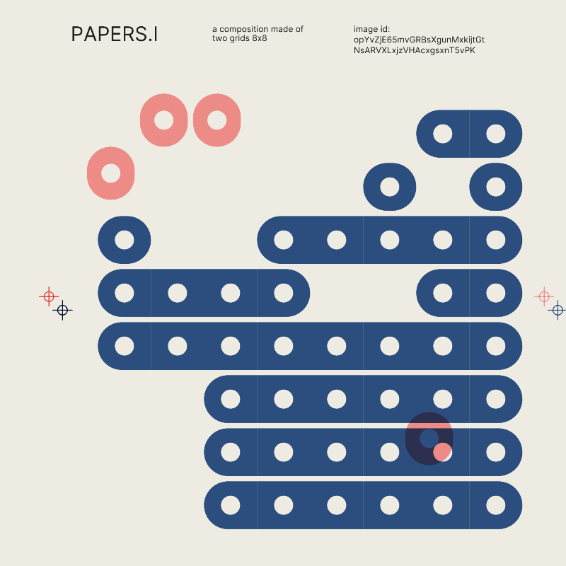PAPERS.I #124 static NFT preview