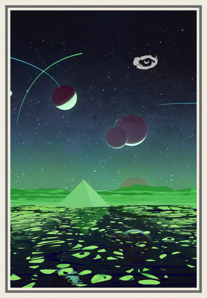 Visa to the stars #14 static NFT preview