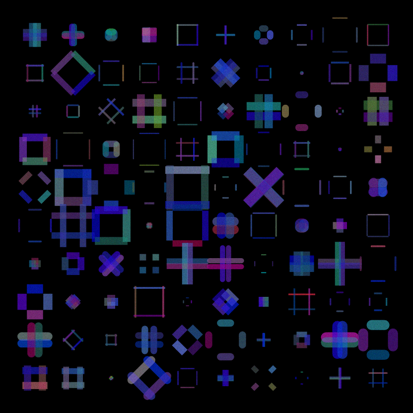Hash Grid #37 static token preview