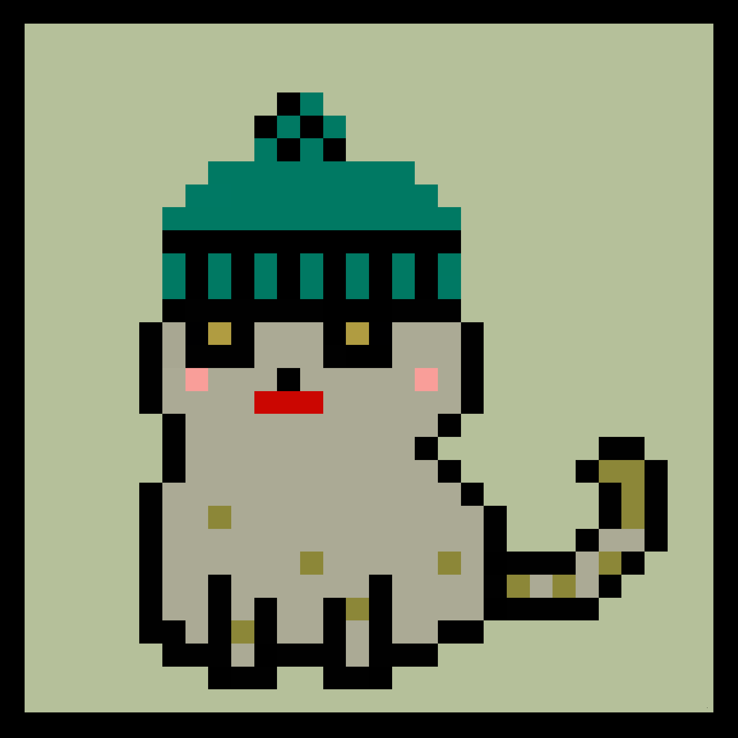 Lazy Kitties #2354 static token preview