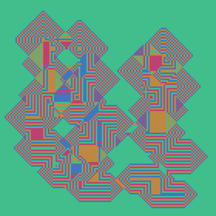 Superimposed Octagonal Pyramids #58 static token preview