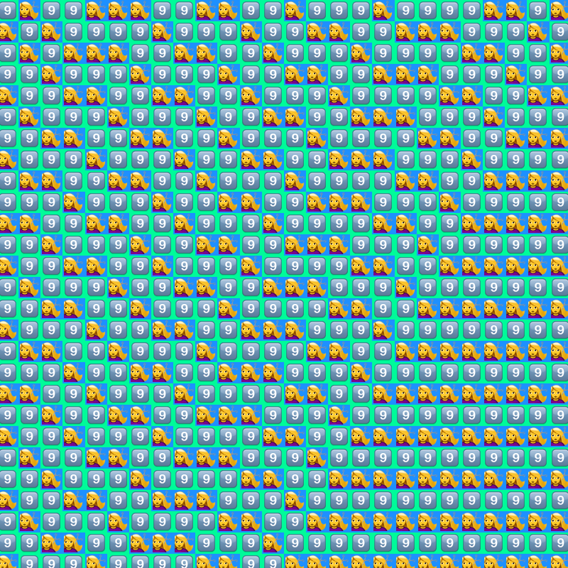 Elementary Cellular Emoji Automata #2 static token preview