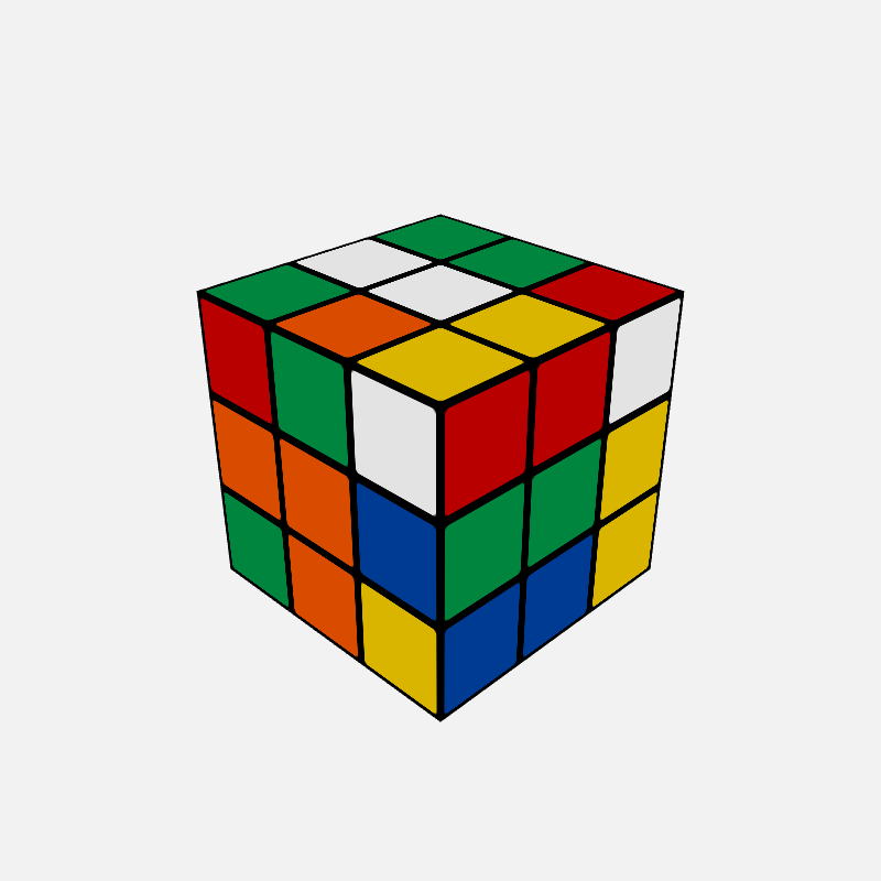 Rubik's Cube #85 static NFT preview
