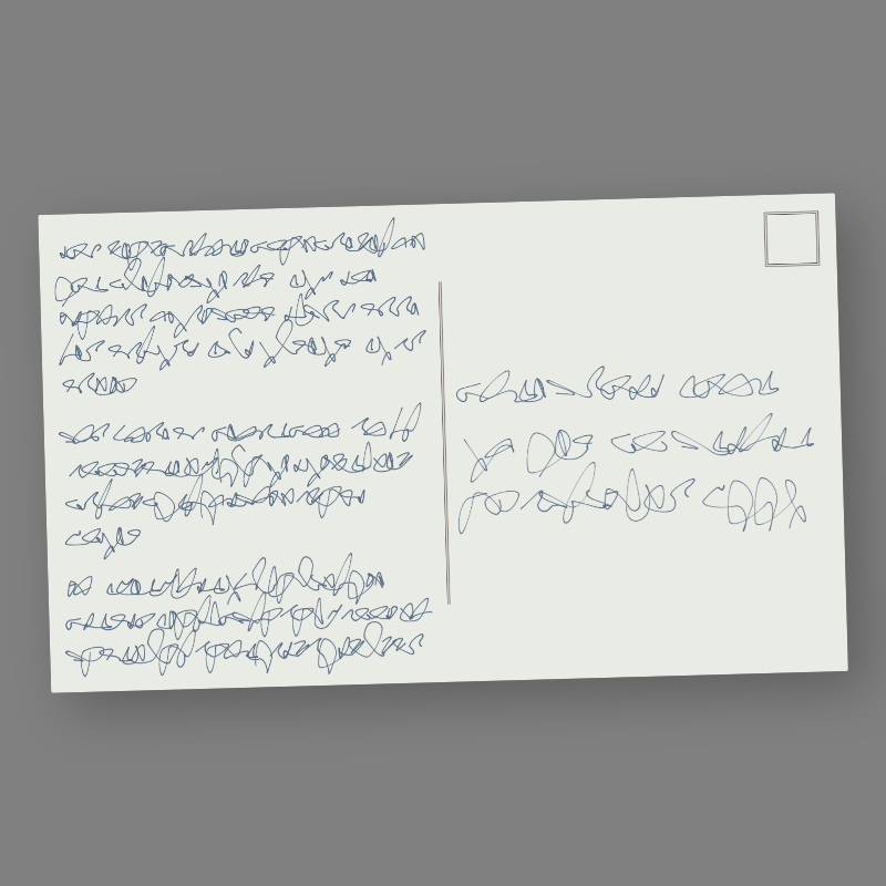 Unmailed Postcards #28 static token preview