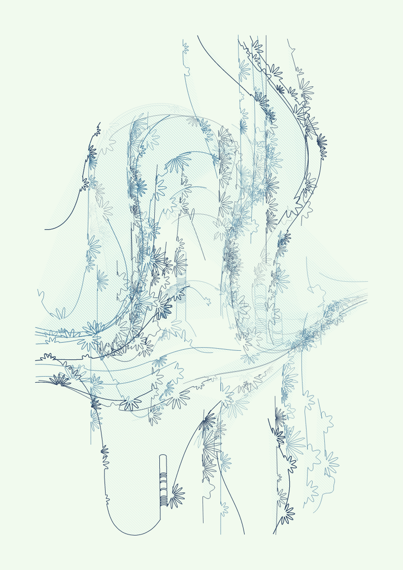 One hundred views of a curve #118 static NFT preview