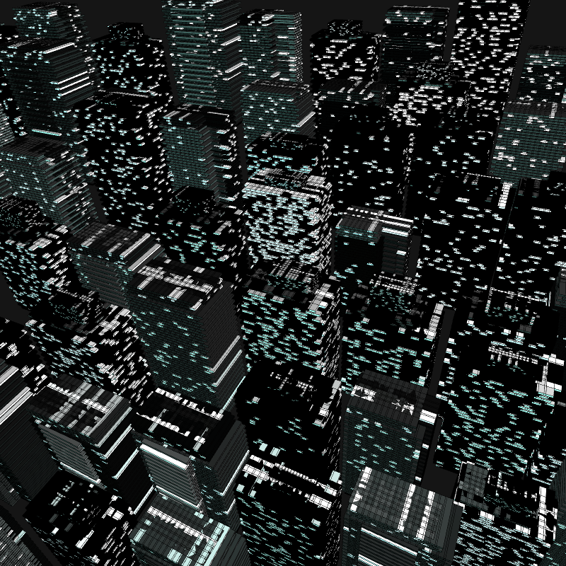 Night city glow #58 static NFT preview