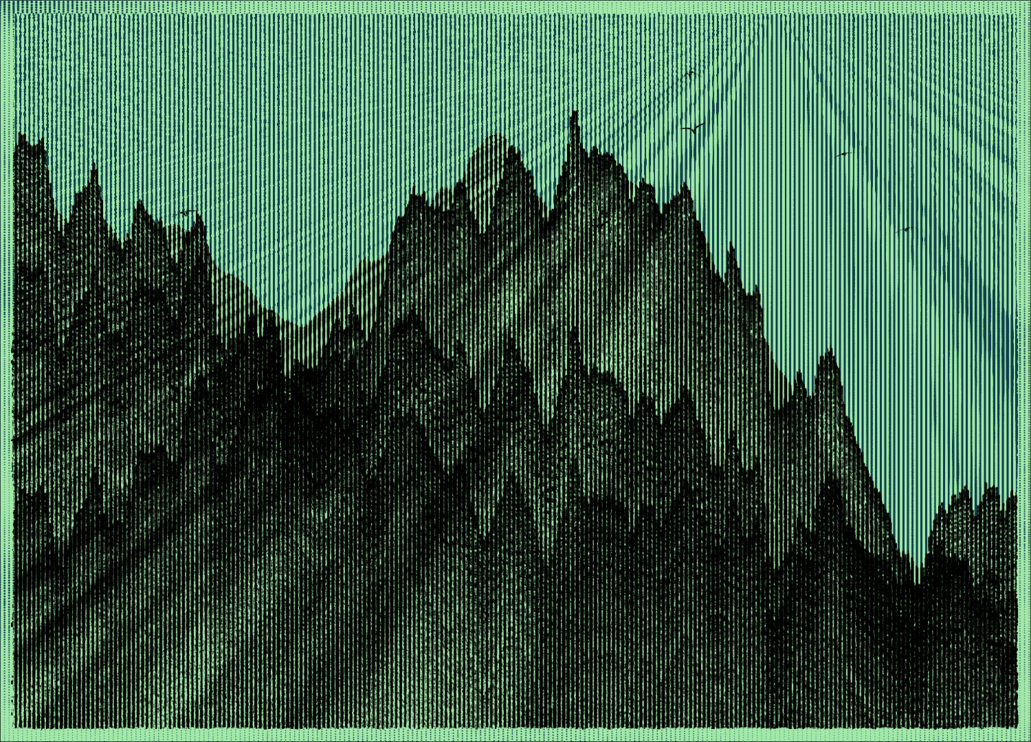 Vertical World #63 static NFT preview