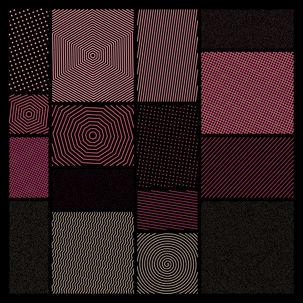 Pattern Grid #84 static NFT preview