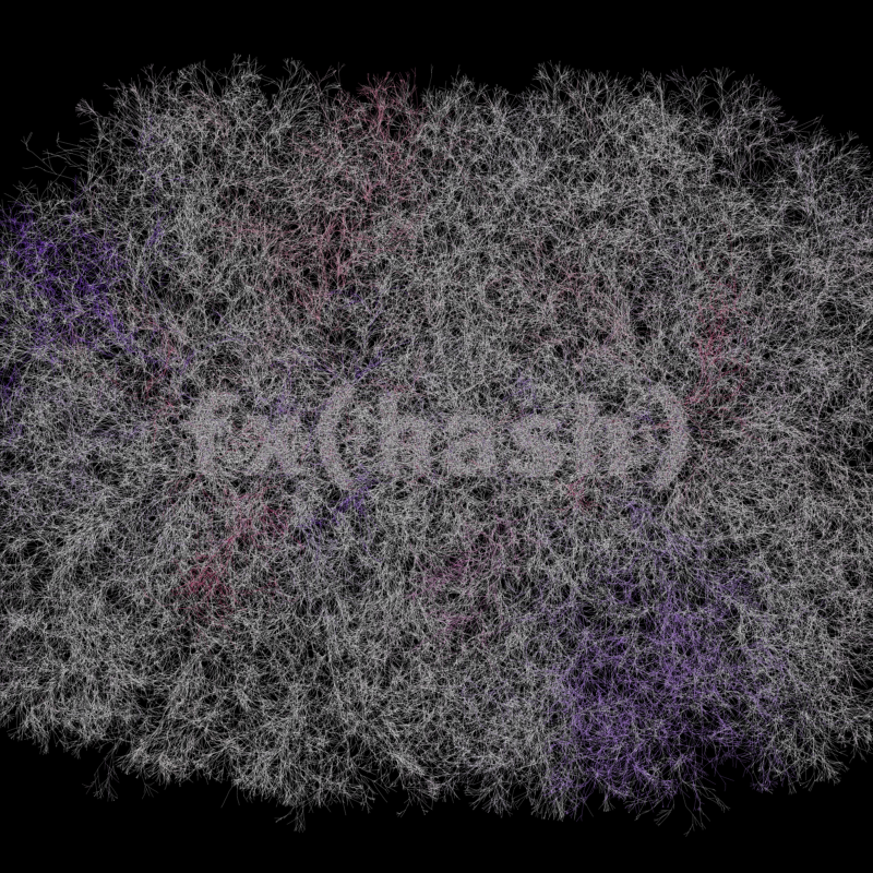 FXHASH Generative Logo #74 static token preview
