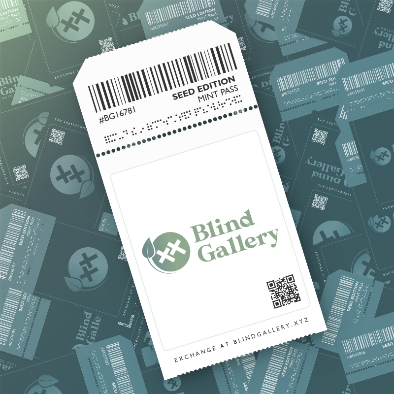 Blind Gallery Mint Pass (Seed Edition) #528 static NFT preview