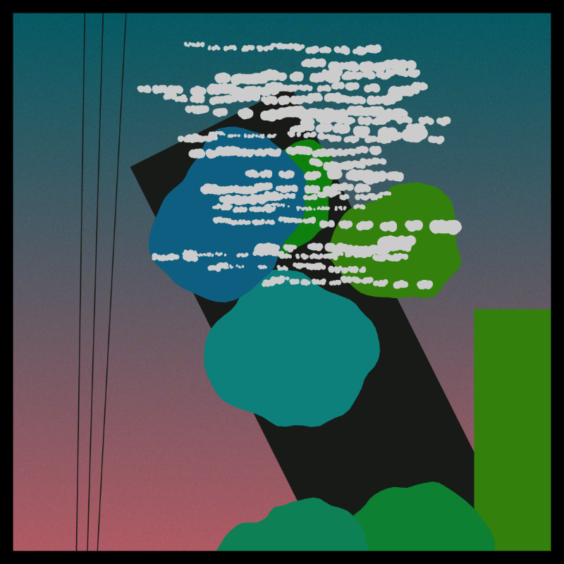 simple words from nature #25 static NFT preview