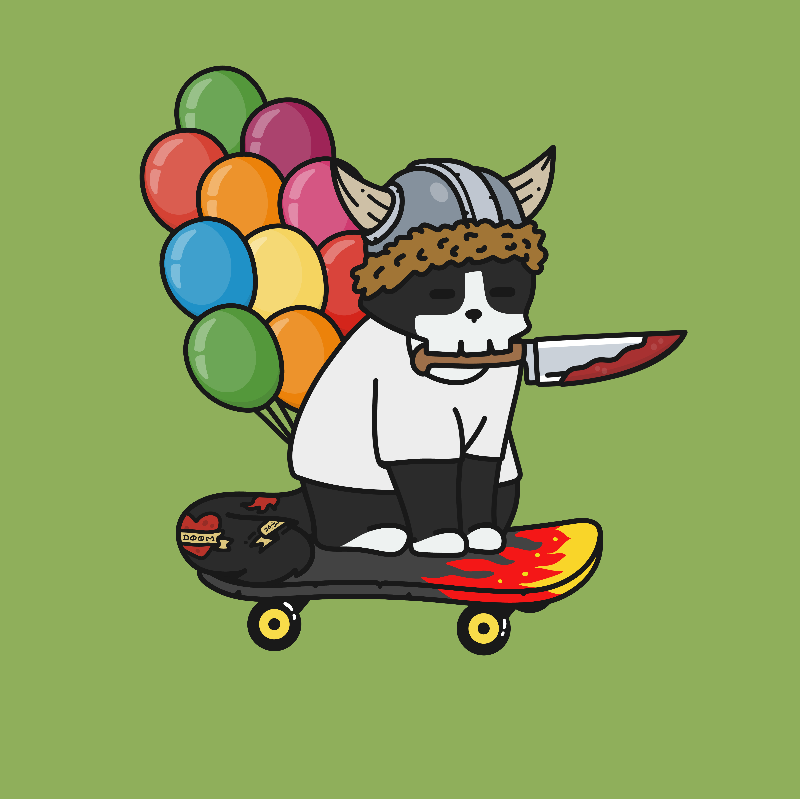 DOOMKATS #1 static token preview
