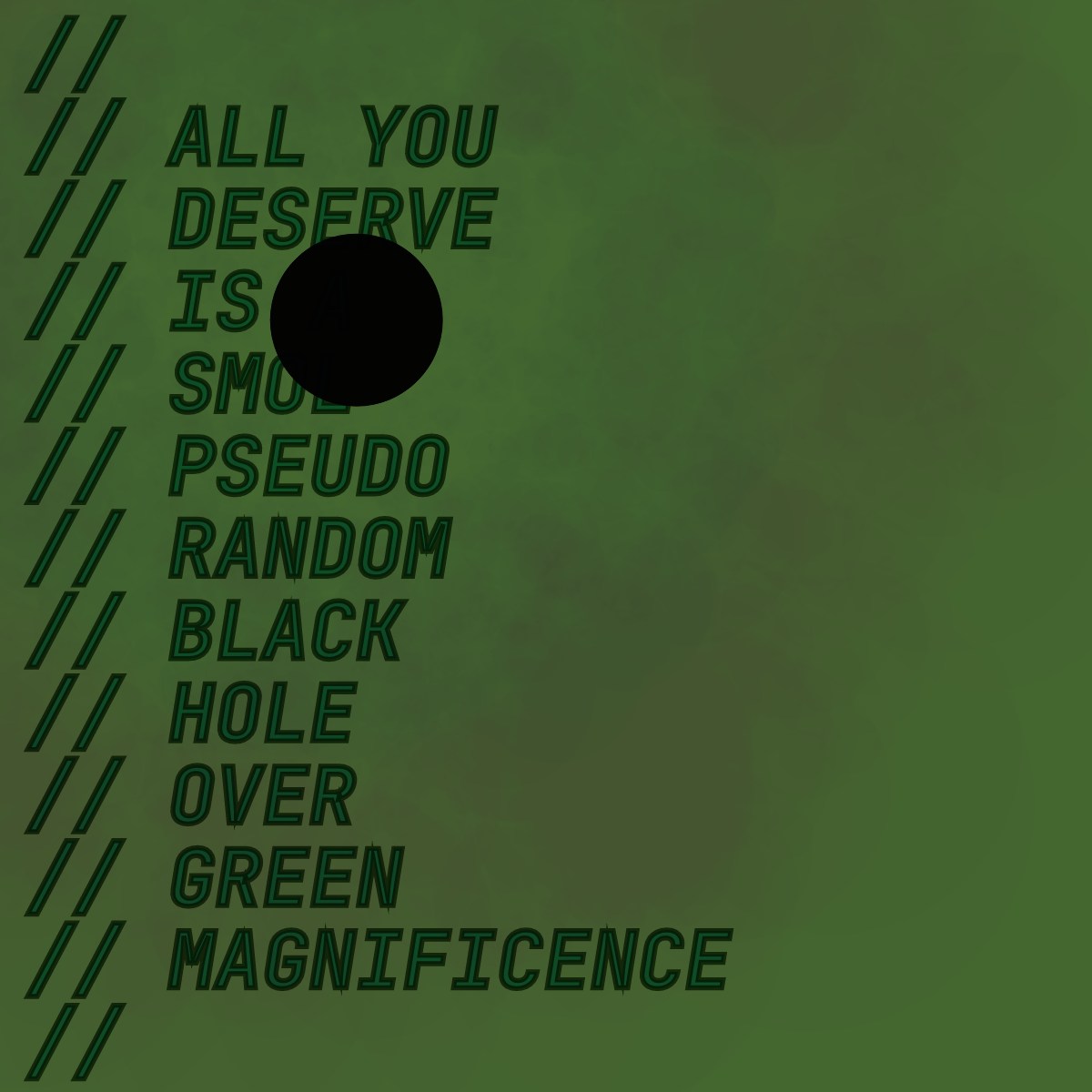 All You Deserve #34 static NFT preview