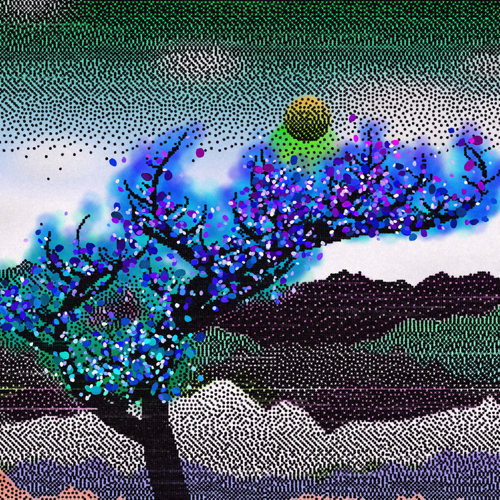 Dithered Branches #180 static token preview