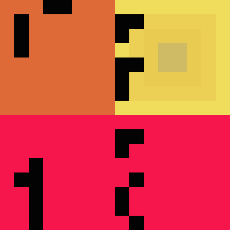 mINIMAL PIXEL ABSTRACT #5 static token preview