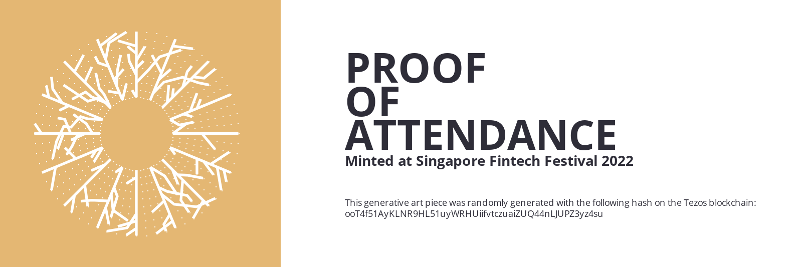SFF2022 Proof of Attendance Token #923 static token preview