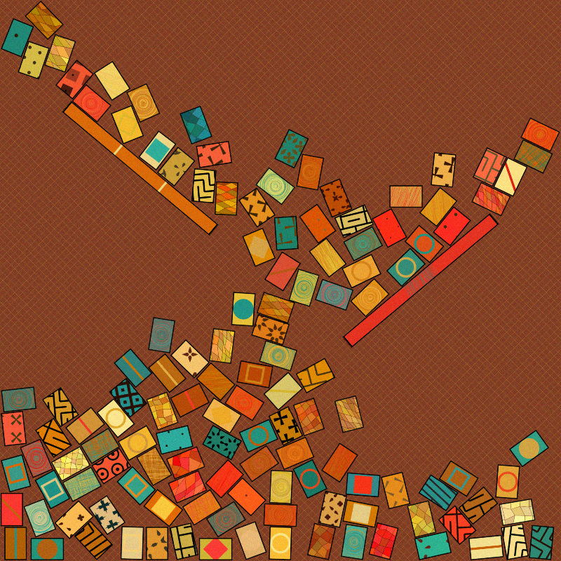 Collisions: Art plus Physics #58 static token preview