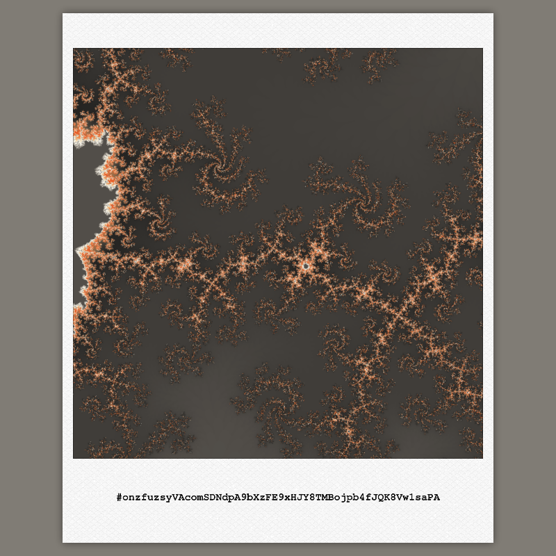 Mandelroid #420 static NFT preview