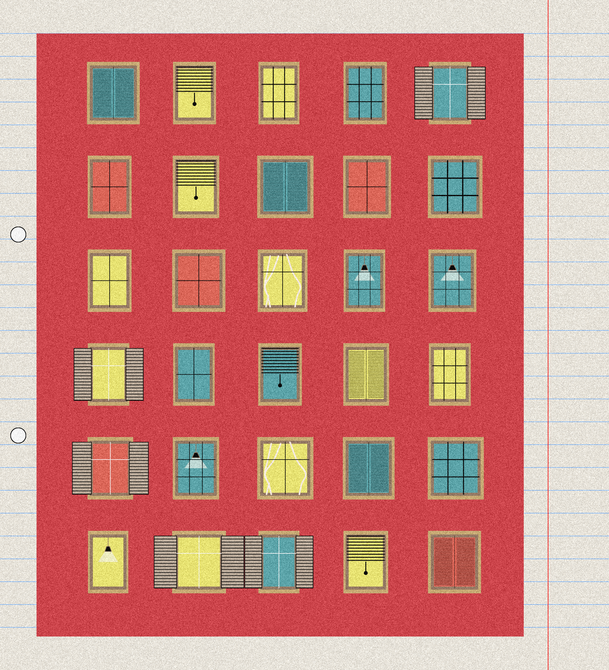sketchbook page 9: windows #38 static NFT preview