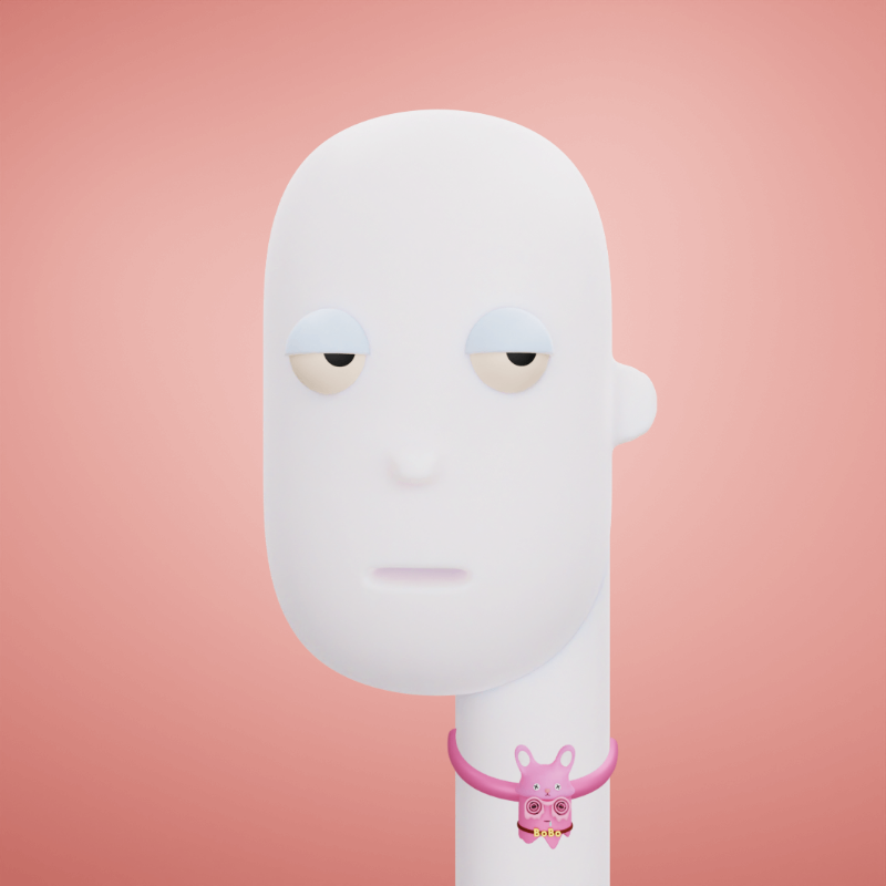 FxHash Humanoid #28 static token preview
