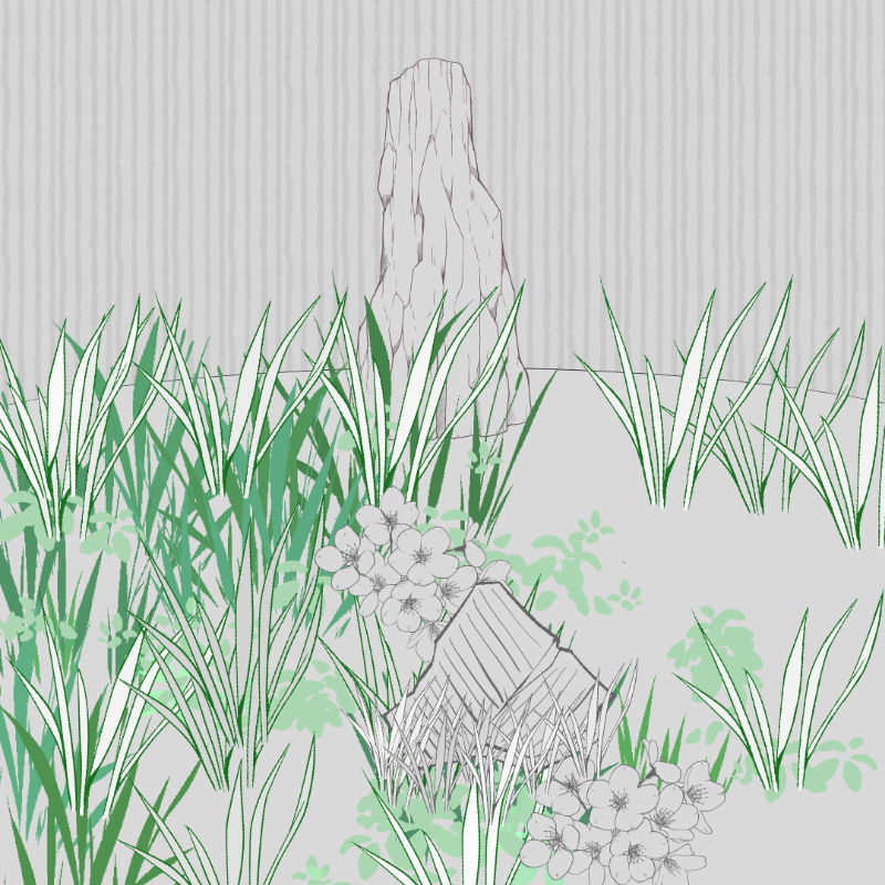 Wild Grass and Rubble #71 static token preview