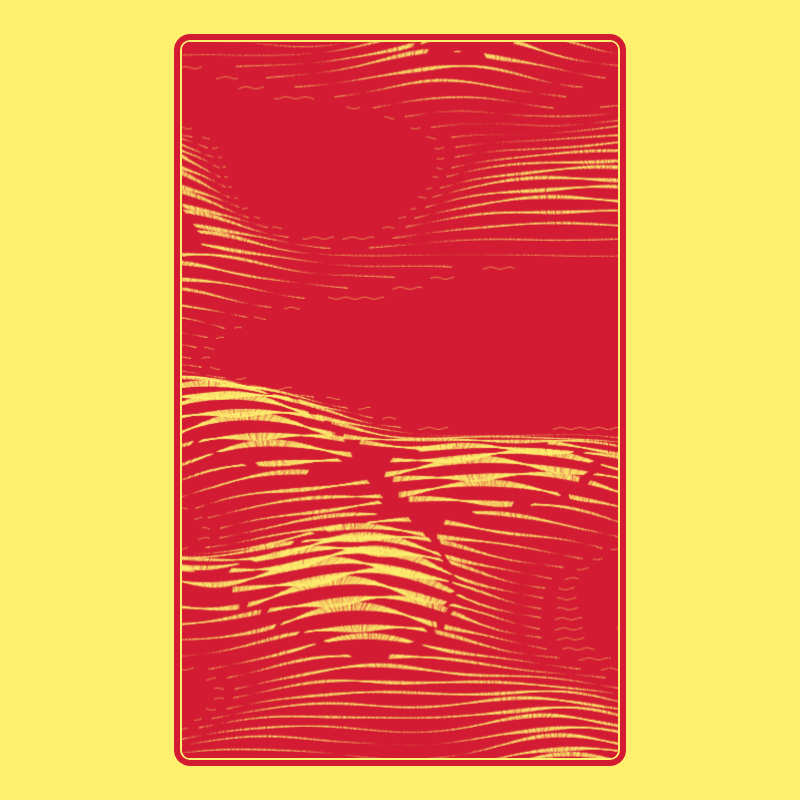 Topographic Playing Card #44 static token preview