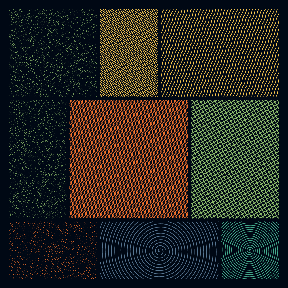 Pattern Grid #112 static NFT preview