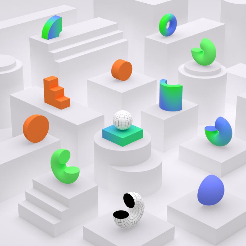 GEOMETRY GUBAHAN #41 static NFT preview