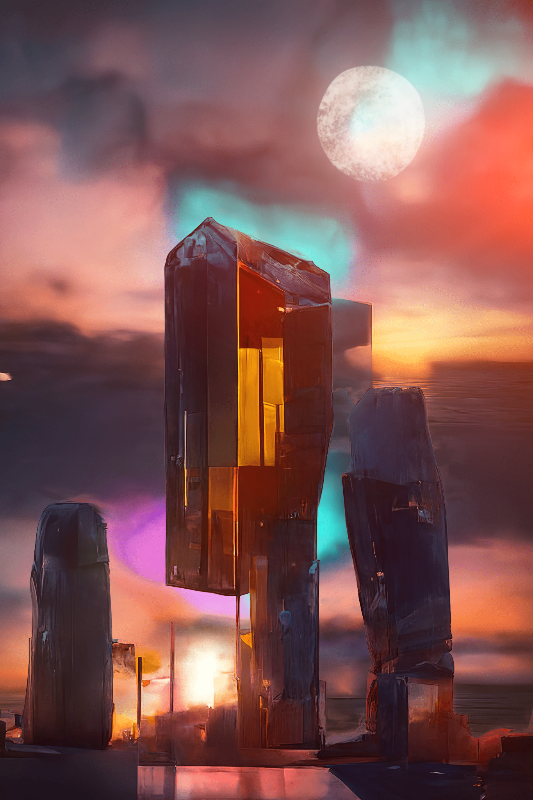 Prismatic Solitude #10 static token preview