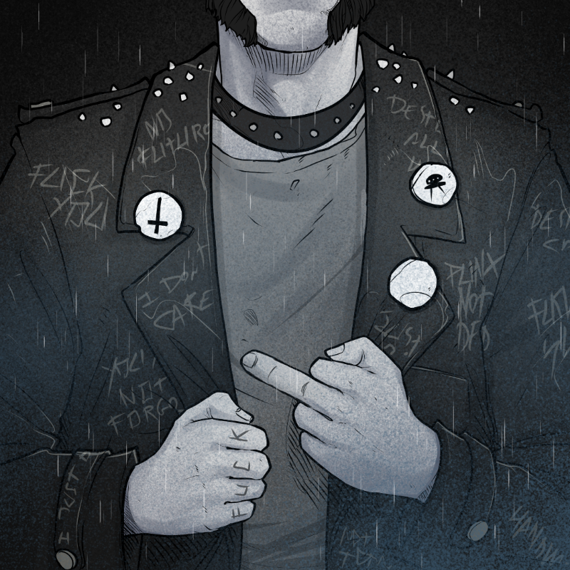 PUNX NOT DEAD #119 static token preview