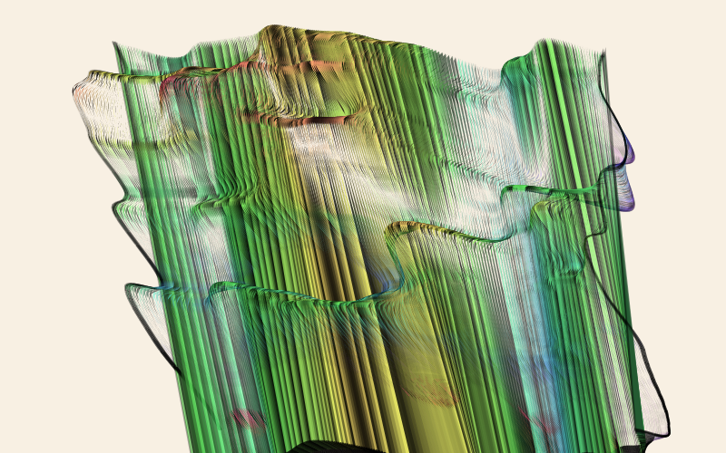 Folded Maps #71 static NFT preview