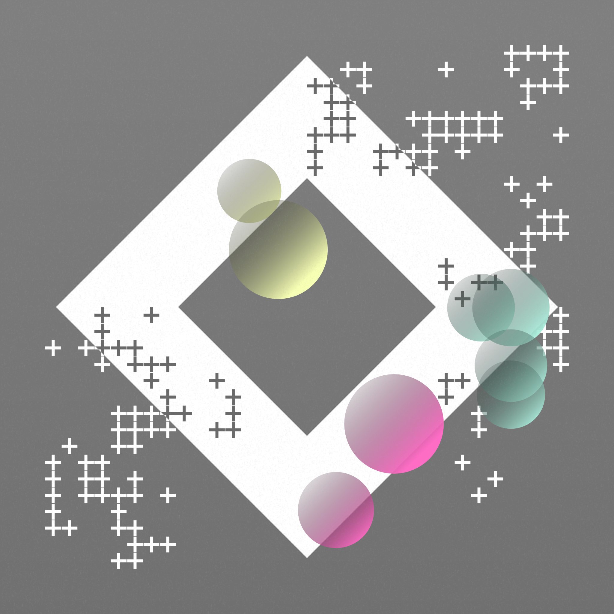 Hazy Shapes #28 static NFT preview
