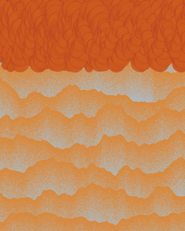 Clouds over the Mountains #58 static token preview