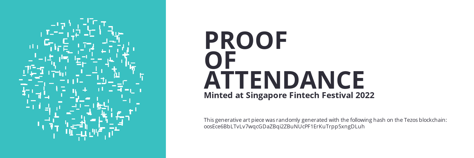 SFF2022 Proof of Attendance Token #2446 static token preview