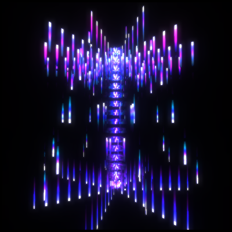 Toupie-Néon #128 static NFT preview