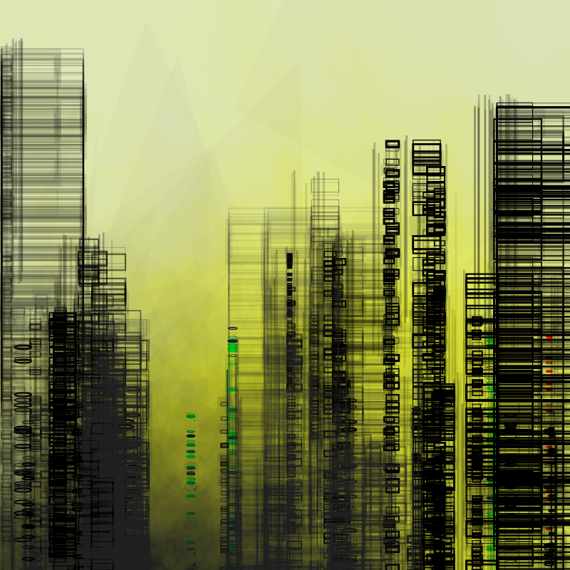 Contemporary building sketches #112 static NFT preview