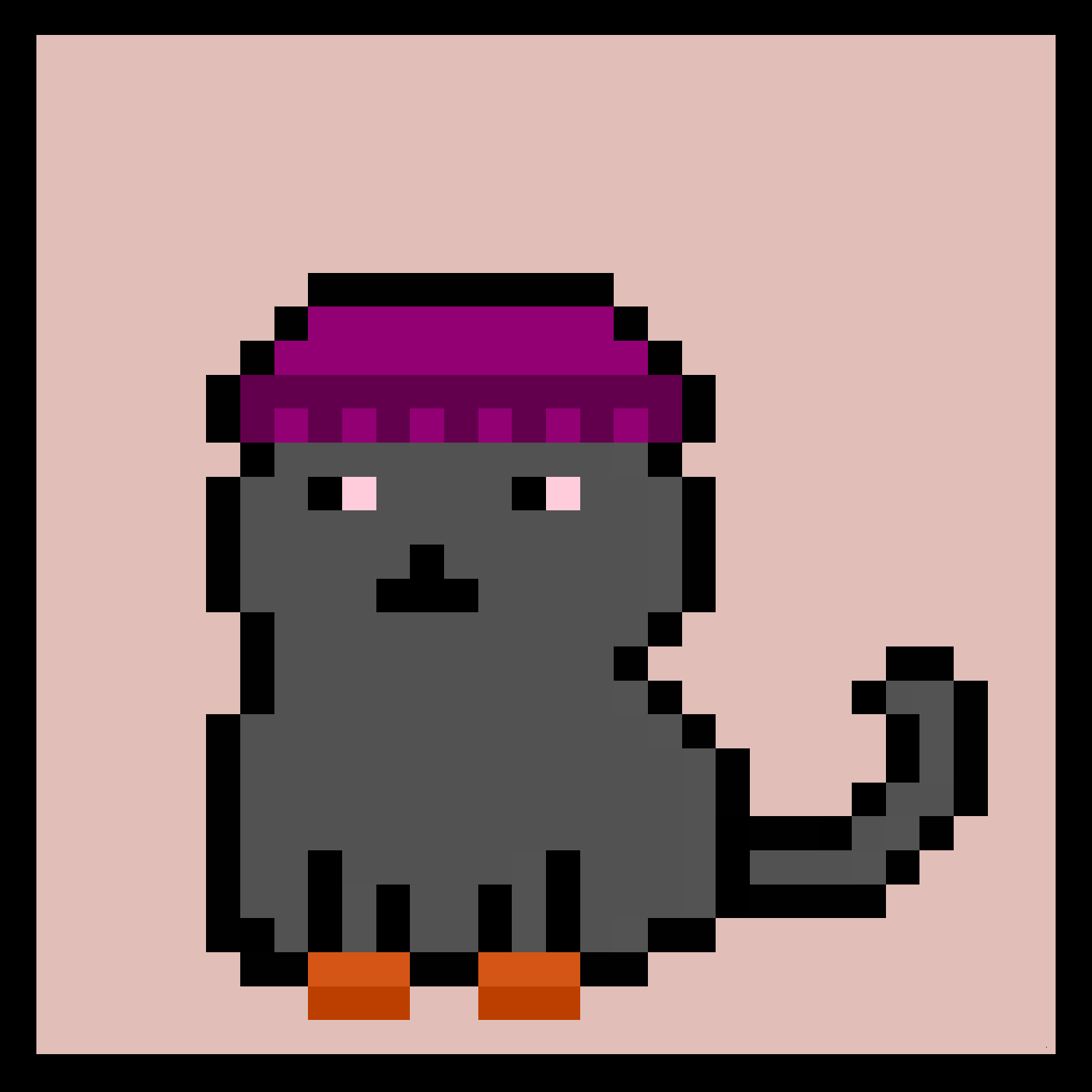 Lazy Kitties #737 static token preview