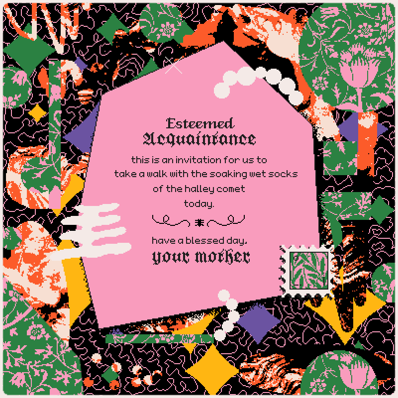 invitations #93 static NFT preview