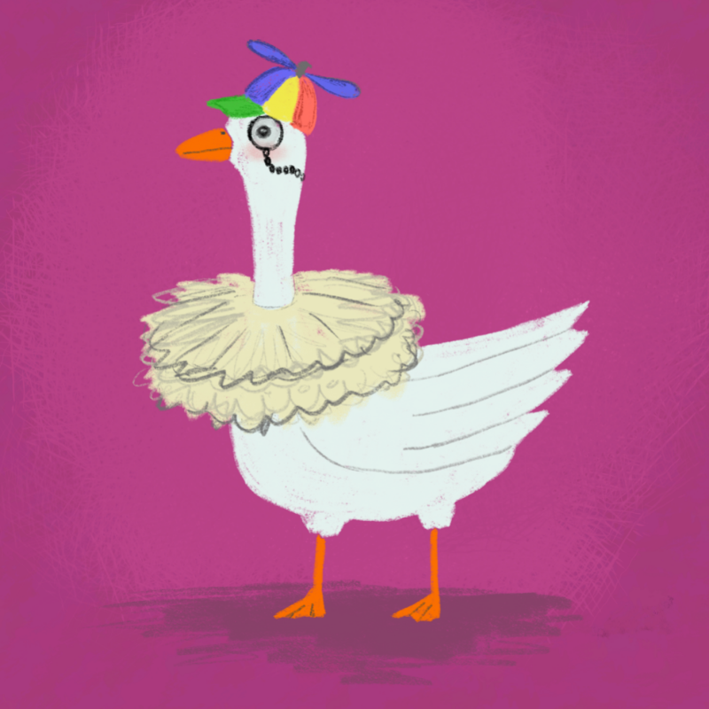 Silly Goose #18 static token preview