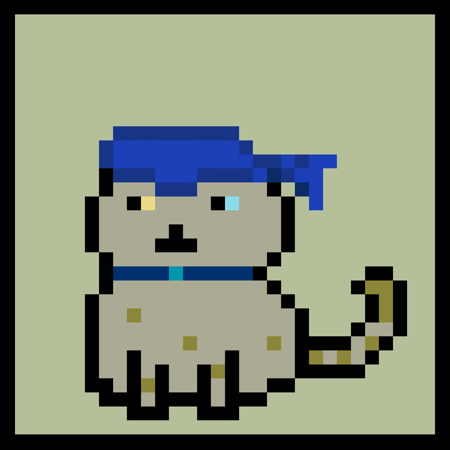 Lazy Kitties #870 static token preview