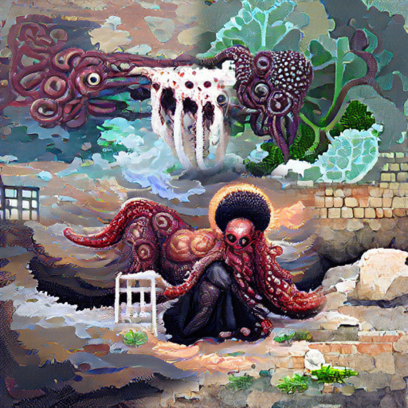 Octopus's Gardens and Ruins #20 static token preview