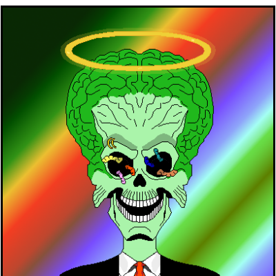 77 Weird Aliens #33 static token preview