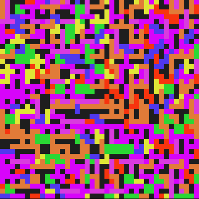 random.tetris #54 static NFT preview