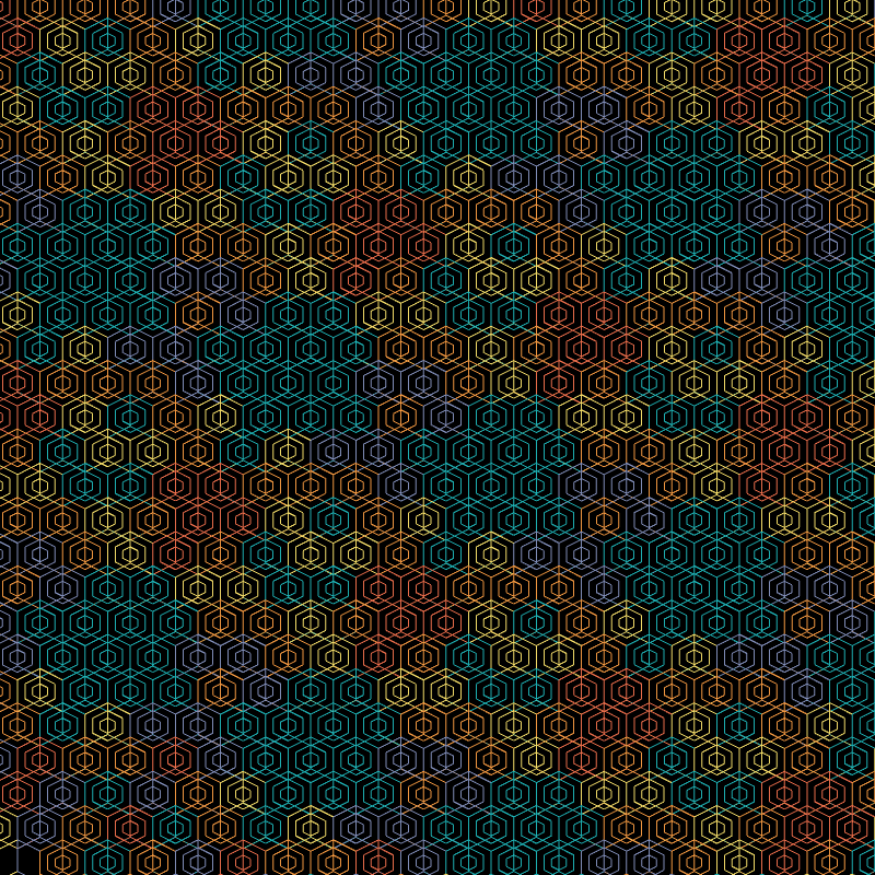 3D Pattern: ZUIUN #27 static token preview