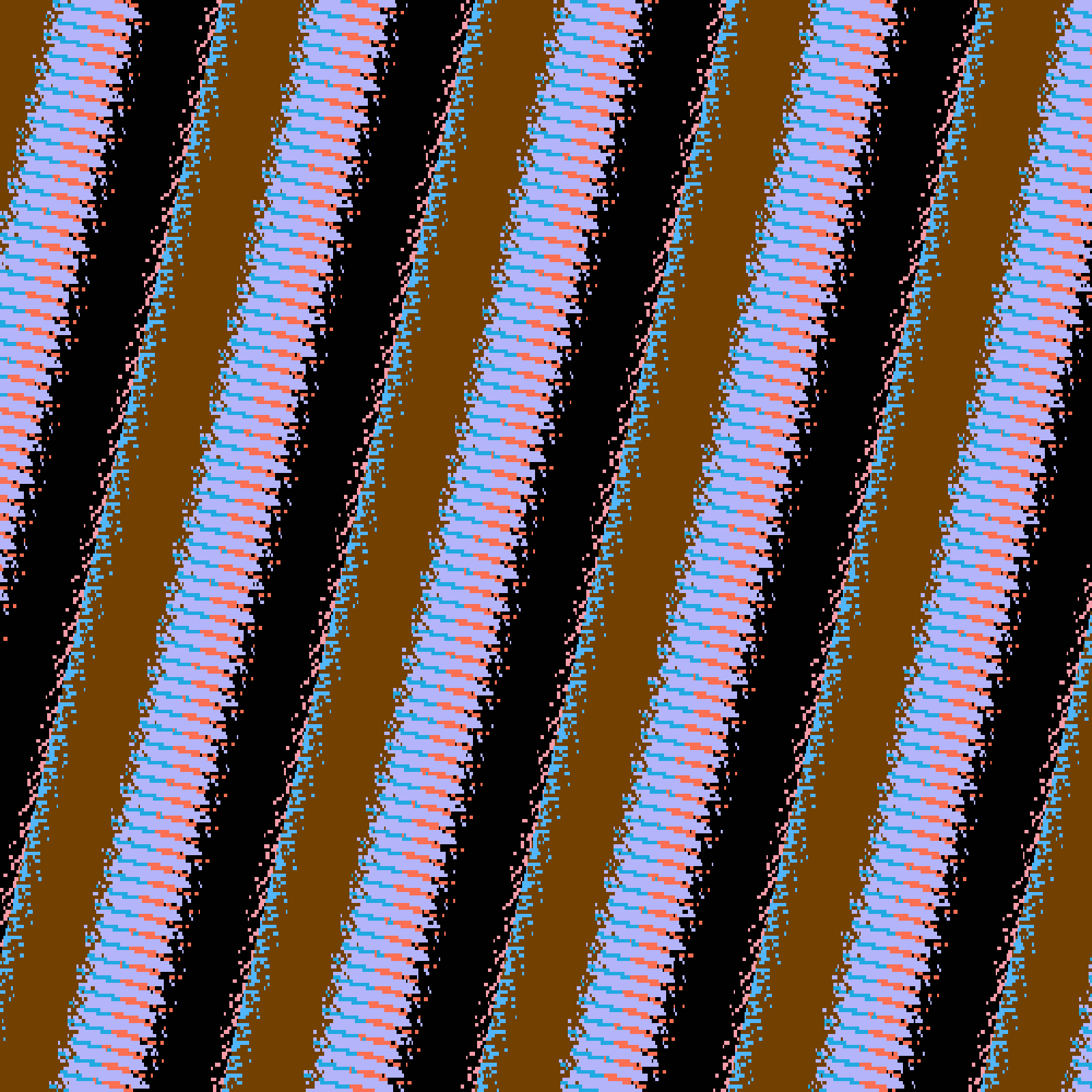 Dithered Stripes #31 static token preview