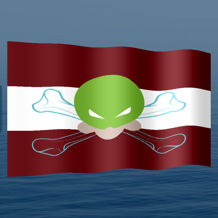 Jolly Roger Flag #25 static token preview