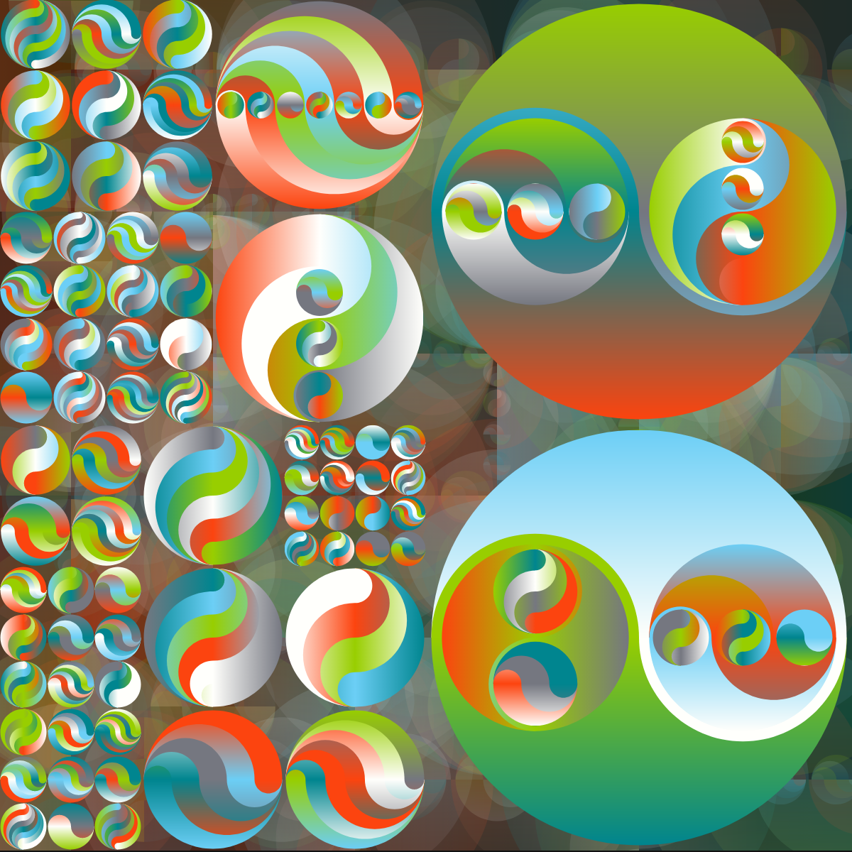 Yin and yang #26 static NFT preview