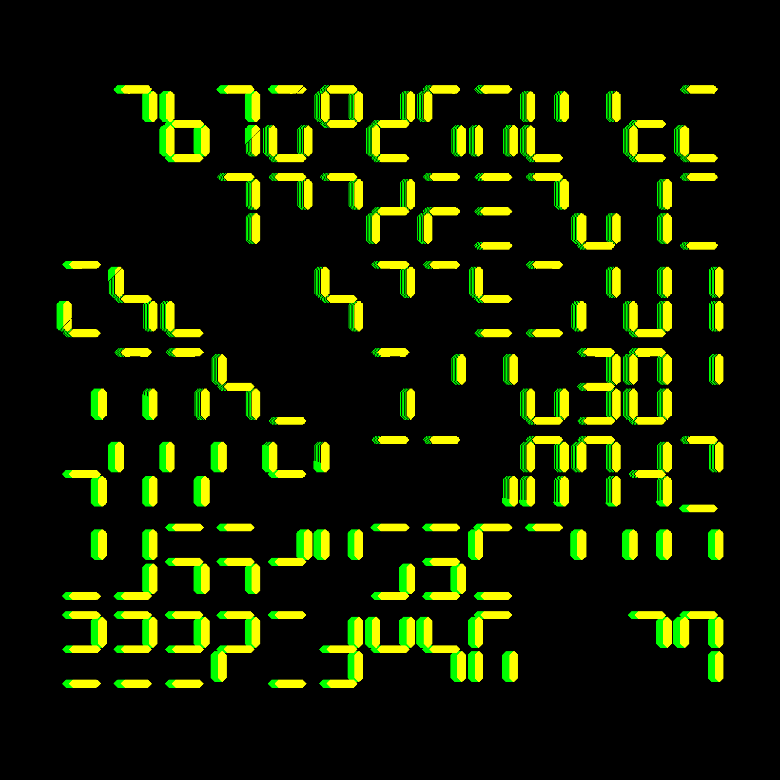 Digits #663 static NFT preview